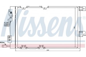 Nissens Συμπυκνωτής, σύστ. Κλιματισμού - 94384