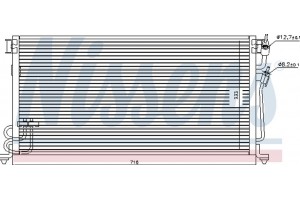 Nissens Συμπυκνωτής, σύστ. Κλιματισμού - 94492