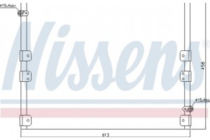 Nissens Συμπυκνωτής, σύστ. Κλιματισμού - 94512