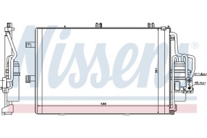 Nissens Συμπυκνωτής, σύστ. Κλιματισμού - 94546