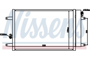 Nissens Συμπυκνωτής, σύστ. Κλιματισμού - 94575