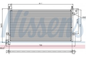 Nissens Συμπυκνωτής, σύστ. Κλιματισμού - 94578