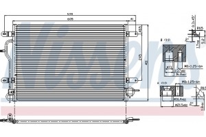 Nissens Συμπυκνωτής, σύστ. Κλιματισμού - 94583