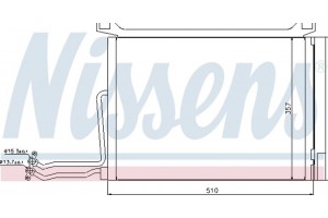 Nissens Συμπυκνωτής, σύστ. Κλιματισμού - 94615