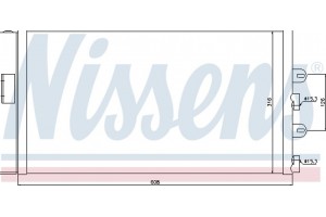 Nissens Συμπυκνωτής, σύστ. Κλιματισμού - 94669