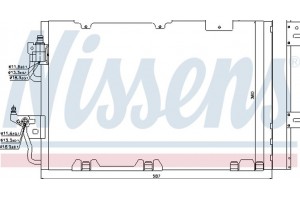 Nissens Συμπυκνωτής, σύστ. Κλιματισμού - 94809