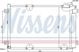 Nissens Συμπυκνωτής, σύστ. Κλιματισμού - 94892