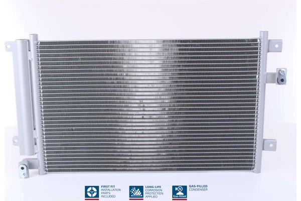 Nissens Συμπυκνωτής, σύστ. Κλιματισμού - 940292