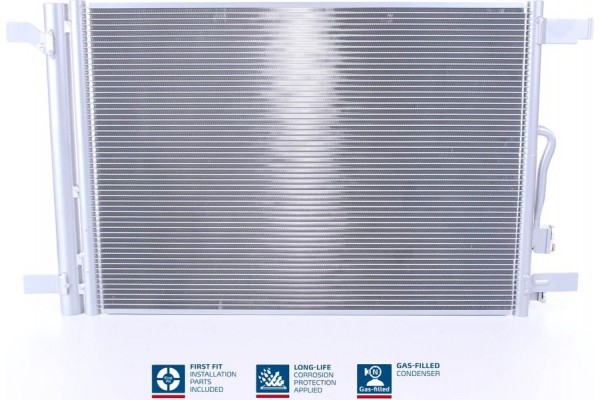 Nissens Συμπυκνωτής, σύστ. Κλιματισμού - 940834