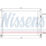 Nissens Συμπυκνωτής, σύστ. Κλιματισμού - 940012