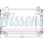 Nissens Συμπυκνωτής, σύστ. Κλιματισμού - 940020
