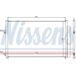 Nissens Συμπυκνωτής, σύστ. Κλιματισμού - 940021