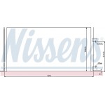 Nissens Συμπυκνωτής, σύστ. Κλιματισμού - 940034