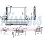 Nissens Συμπυκνωτής, σύστ. Κλιματισμού - 940035