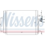 Nissens Συμπυκνωτής, σύστ. Κλιματισμού - 940043