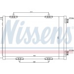 Nissens Συμπυκνωτής, σύστ. Κλιματισμού - 940055