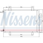 Nissens Συμπυκνωτής, σύστ. Κλιματισμού - 940057