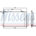 Nissens Συμπυκνωτής, σύστ. Κλιματισμού - 940062