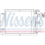 Nissens Συμπυκνωτής, σύστ. Κλιματισμού - 940069