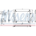 Nissens Συμπυκνωτής, σύστ. Κλιματισμού - 940085