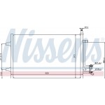 Nissens Συμπυκνωτής, σύστ. Κλιματισμού - 940097