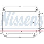 Nissens Συμπυκνωτής, σύστ. Κλιματισμού - 940130