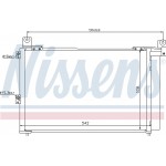 Nissens Συμπυκνωτής, σύστ. Κλιματισμού - 940143