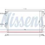Nissens Συμπυκνωτής, σύστ. Κλιματισμού - 940153