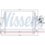 Nissens Συμπυκνωτής, σύστ. Κλιματισμού - 940159