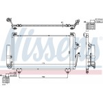 Nissens Συμπυκνωτής, σύστ. Κλιματισμού - 940165