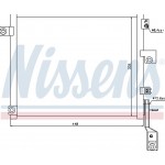 Nissens Συμπυκνωτής, σύστ. Κλιματισμού - 940171