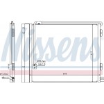 Nissens Συμπυκνωτής, σύστ. Κλιματισμού - 940179