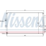 Nissens Συμπυκνωτής, σύστ. Κλιματισμού - 940197