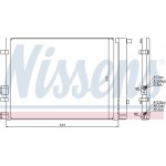 Nissens Συμπυκνωτής, σύστ. Κλιματισμού - 940224