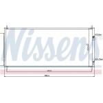 Nissens Συμπυκνωτής, σύστ. Κλιματισμού - 940240