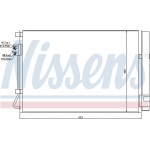 Nissens Συμπυκνωτής, σύστ. Κλιματισμού - 940243