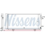 Nissens Συμπυκνωτής, σύστ. Κλιματισμού - 940257