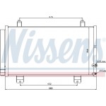 Nissens Συμπυκνωτής, σύστ. Κλιματισμού - 940261