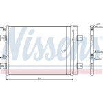 Nissens Συμπυκνωτής, σύστ. Κλιματισμού - 940262