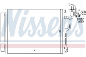 Nissens Συμπυκνωτής, σύστ. Κλιματισμού - 940273
