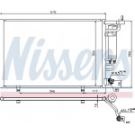 Nissens Συμπυκνωτής, σύστ. Κλιματισμού - 940286