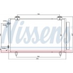 Nissens Συμπυκνωτής, σύστ. Κλιματισμού - 940299