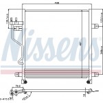 Nissens Συμπυκνωτής, σύστ. Κλιματισμού - 940323