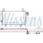 Nissens Συμπυκνωτής, σύστ. Κλιματισμού - 940327