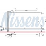 Nissens Συμπυκνωτής, σύστ. Κλιματισμού - 940328