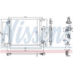 Nissens Συμπυκνωτής, σύστ. Κλιματισμού - 940337