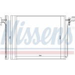 Nissens Συμπυκνωτής, σύστ. Κλιματισμού - 940343