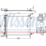 Nissens Συμπυκνωτής, σύστ. Κλιματισμού - 940372