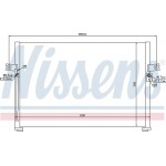 Nissens Συμπυκνωτής, σύστ. Κλιματισμού - 94038