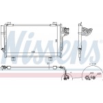 Nissens Συμπυκνωτής, σύστ. Κλιματισμού - 940387